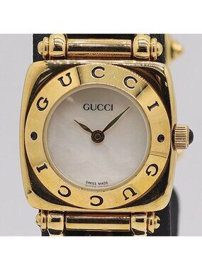 Gucci Quartz White Shell Dial Watch Tam